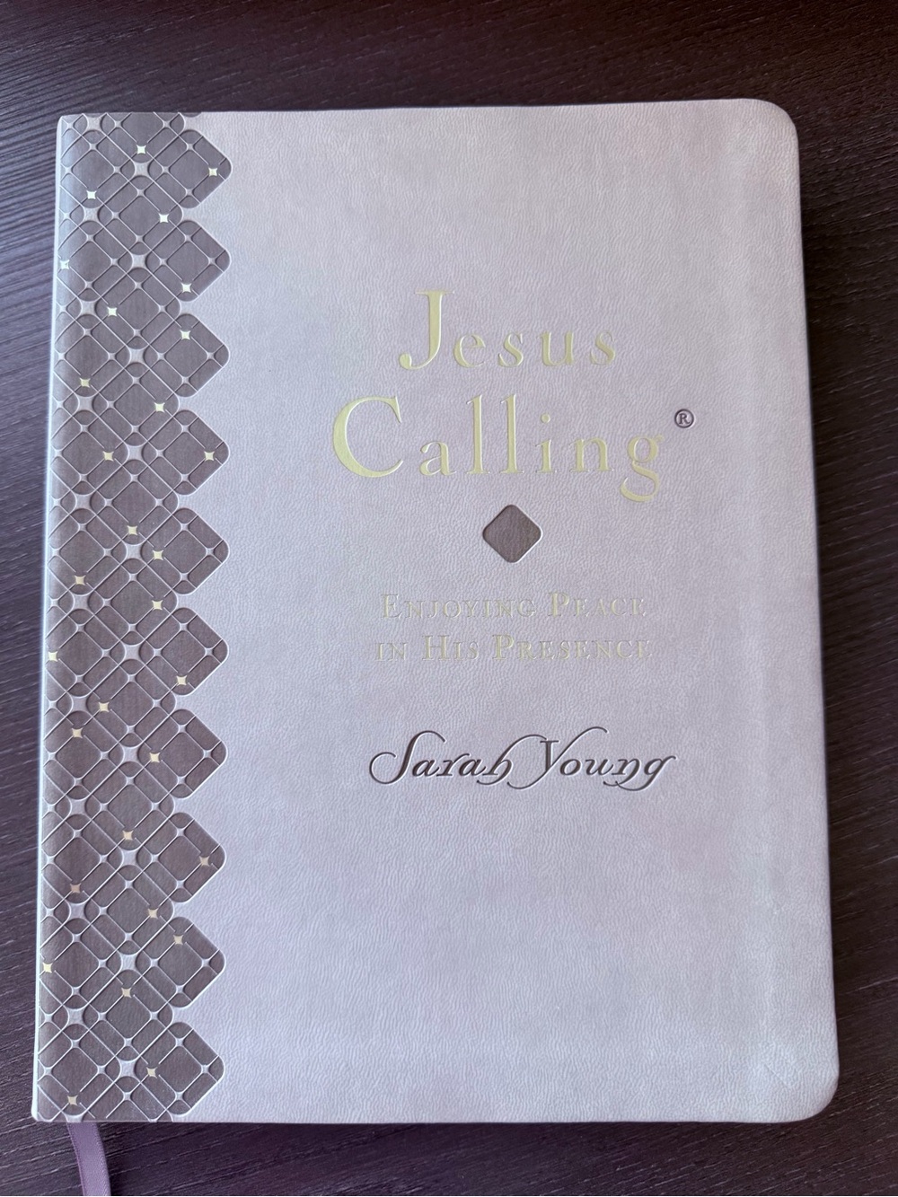 Jesus Calling Sarah Young Custom Gift Edition Faux Leather Devotional